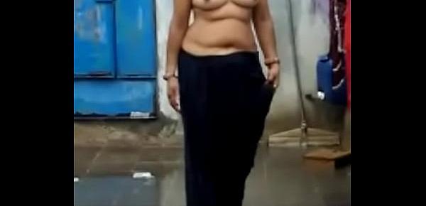  Nude seema in rain